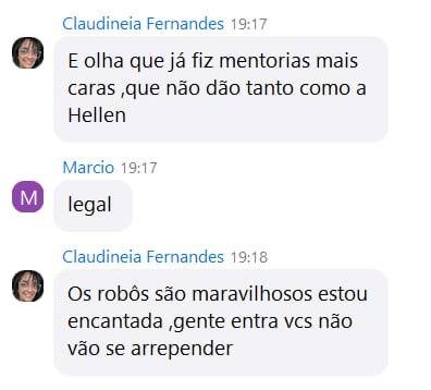 Depoimento de Claudineia Fernandes